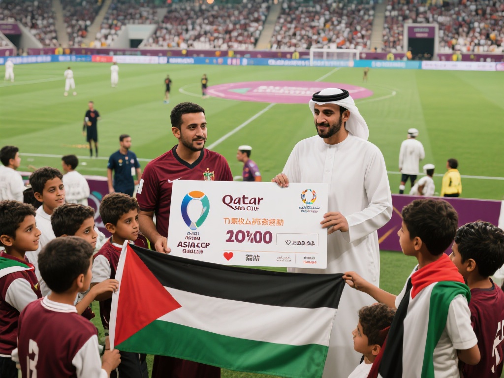 亚洲杯不仅是竞技，更是爱的传递
卡塔尔