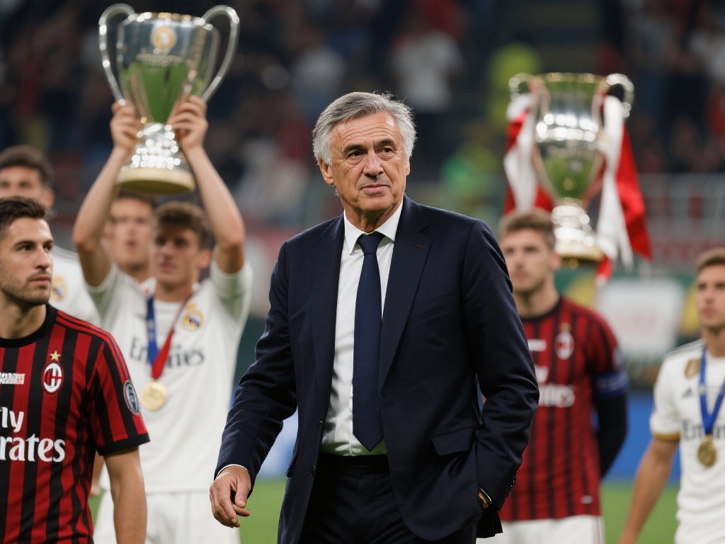 安切洛蒂与国家队之间的缘分
卡洛·安切