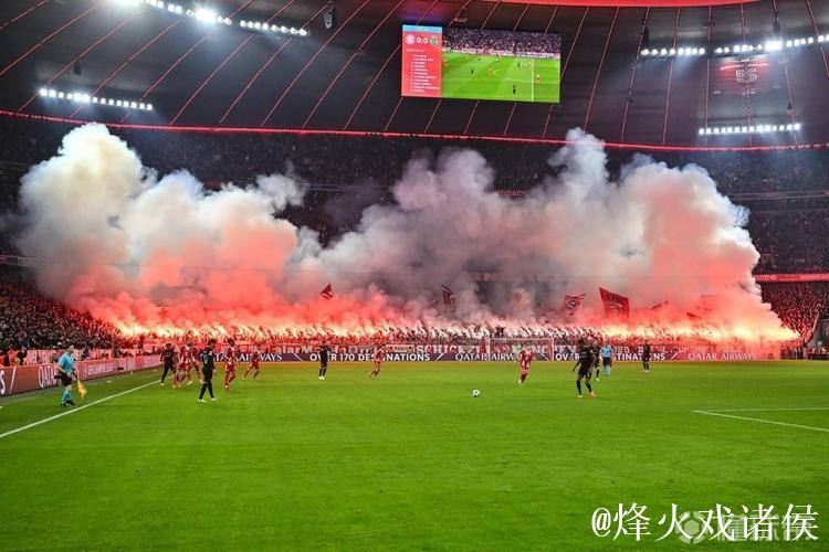 图片报：拜仁极端球迷团体故意燃放烟火以避开欧